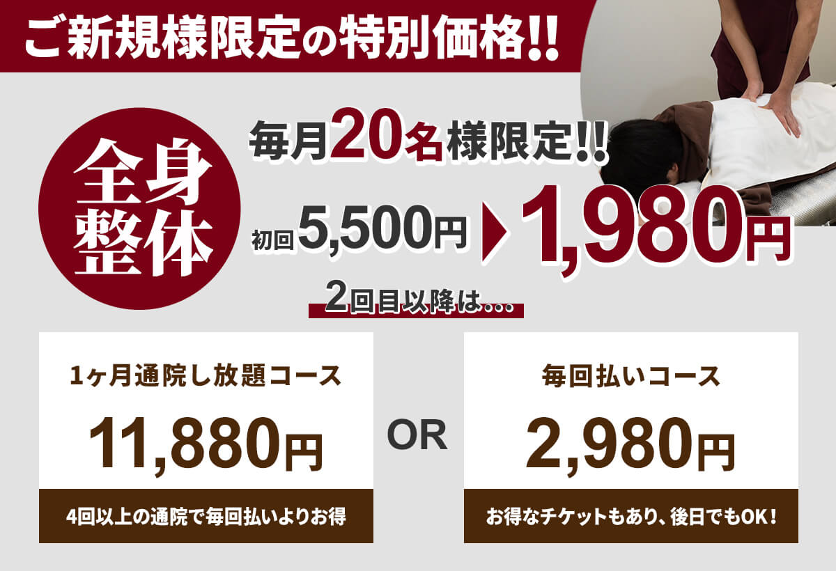 ご新規様限定キャンペーン