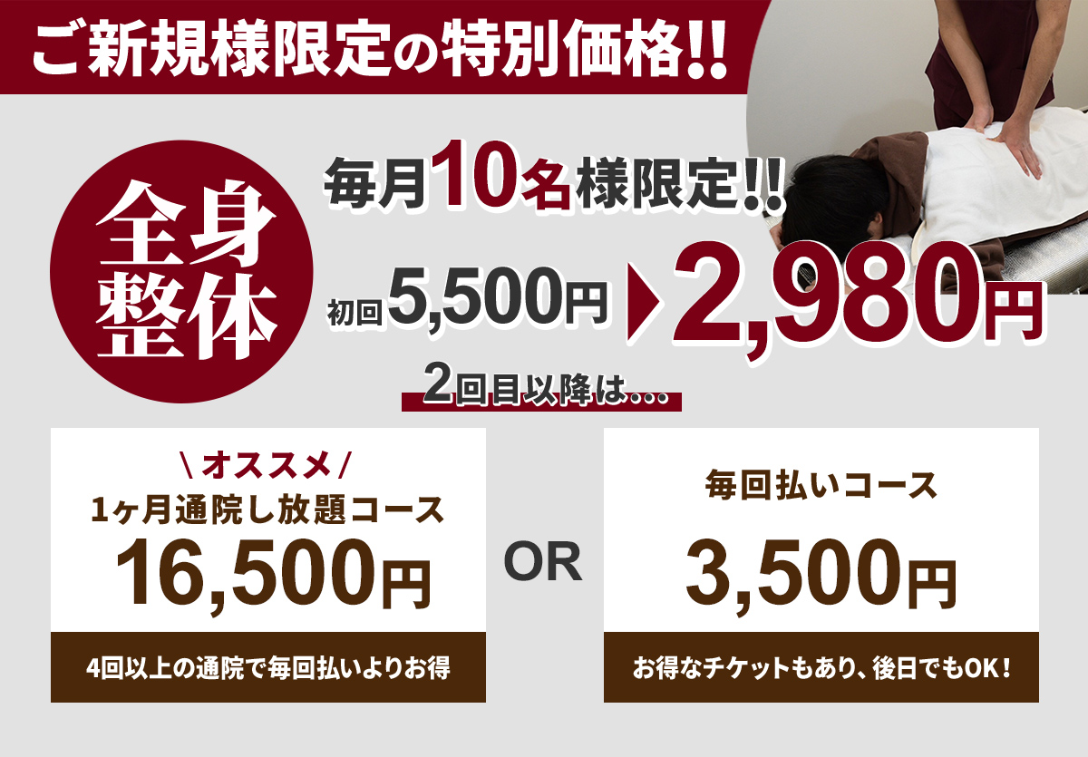 ご新規様限定キャンペーン